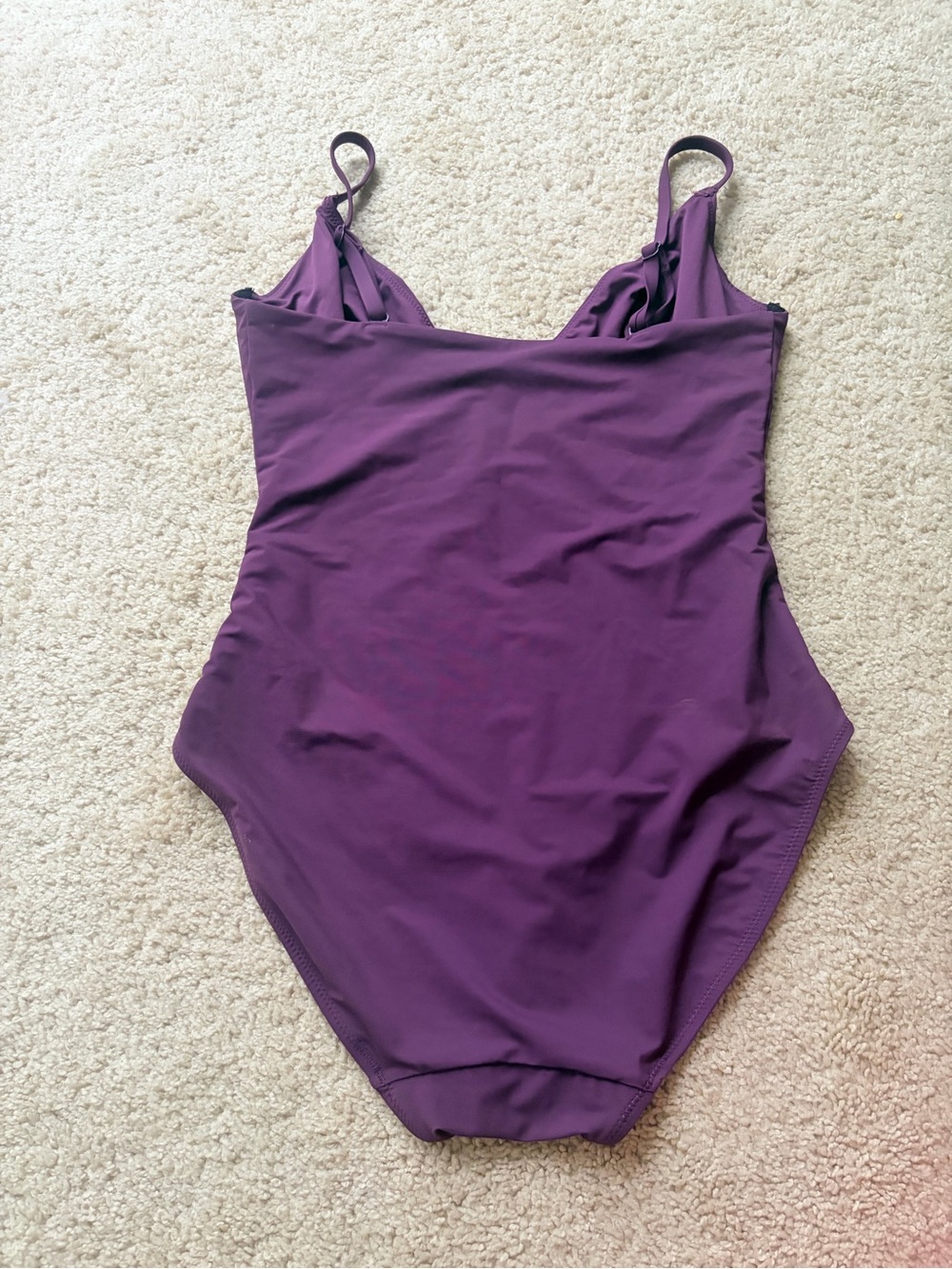 Popilush Purple Underwire One-Piece Swimsuit - Picture 3 of 3